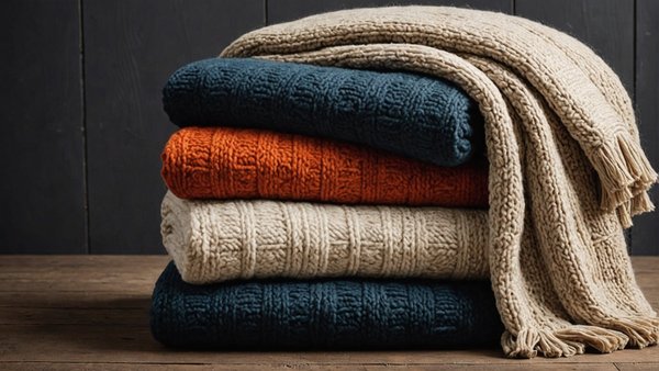 Découvrez notre collection de plaids en laine luxueux et réconfortants